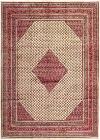 Sarough Mir Teppe 293X398 Ekte Orientalsk Håndknyttet Mørk Rød/Brun Stort (Ull, Persia/Iran)