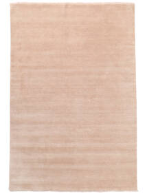  Handloom Fringes - Rosrosa Teppe 200X300 Moderne Lysbrun/Rust (Ull, India)
