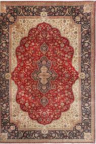  Tabriz Patina Teppe 352X505 Ekte Orientalsk Håndknyttet Mørk Rød/Brun Stort (Ull, Persia/Iran)