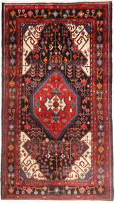  Nahavand Teppe 160X290 Ekte Orientalsk Håndknyttet Rød, Brun (Ull, Persia/Iran)