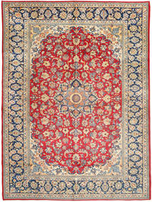  Najafabad Teppe 299X406 Ekte Orientalsk Håndknyttet Rust/Gul Stort (Ull, Persia/Iran)