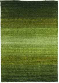 Gabbeh Rainbow Teppe - Grønn Teppe 300X400 Grønn Stort (Ull, India)