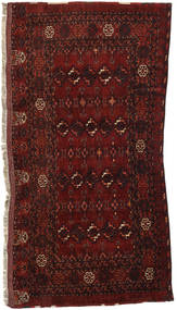  Afghan Khal Mohammadi Teppe 92X189 Ekte Orientalsk Håndknyttet Mørk Rød/Brun (Ull, )