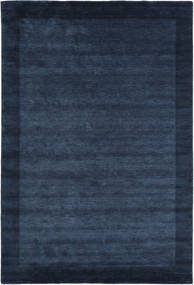  Handloom Frame - Mørk Blå Teppe 200X300 Moderne Mørk Blå/Blå (Ull, India)