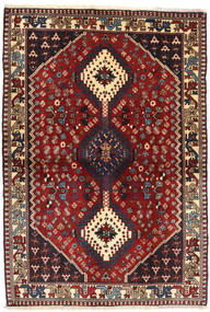 102X150 Yalameh Teppe Teppe Orientalsk Mørk Rød/Brun (Ull, Persia/Iran)