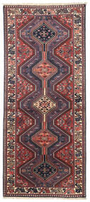  Yalameh Teppe 80X195 Ekte Orientalsk Håndknyttet Teppeløpere Mørk Rød/Mørk Lilla (Ull, Persia/Iran)