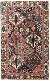  Bakhtiar Patina Teppe 150X247 Ekte Orientalsk Håndknyttet Mørk Brun/Mørk Rød (Ull, Persia/Iran)