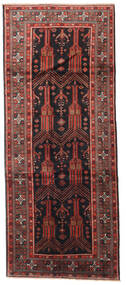  Beluch Teppe 125X305 Ekte Orientalsk Håndknyttet Teppeløpere Mørk Rød/Svart (Ull, Persia/Iran)