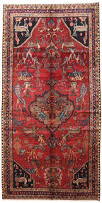  Lori Teppe 158X310 Ekte Orientalsk Håndknyttet Teppeløpere Mørk Rød/Mørk Brun (Ull, Persia/Iran)