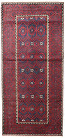  Beluch Patina Teppe 116X252 Ekte Orientalsk Håndknyttet Mørk Grå/Rød (Ull, Persia/Iran)