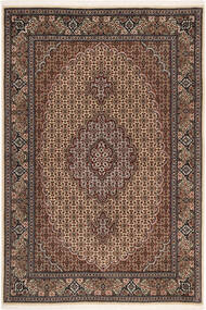 Tabriz 50 Raj Teppe 100X150 Ekte Orientalsk Håndknyttet Brun, Oransje ( Persia/Iran)