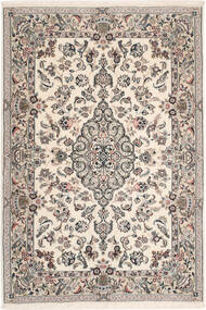  Ilam Sherkat Farsh Silke Teppe 110X163 Ekte Orientalsk Håndknyttet Beige, Lysegrå ( Persia/Iran)