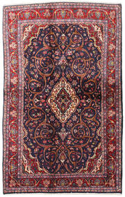  Sarough Teppe 130X212 Ekte Orientalsk Håndknyttet Mørk Lilla/Mørk Rød (Ull, Persia/Iran)