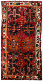  Orientalsk Ghashghai Teppe 142X279Løpere Rød/Mørk Rød (Ull, Persia/Iran)
