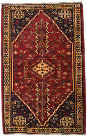  Ghashghai Teppe 108X169 Ekte Orientalsk Håndknyttet Mørk Rød/Rød (Ull, )