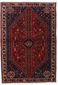 Ekte Teppe Abadeh Teppe 102X150 Mørk Rød/Rød (Ull, Persia/Iran)