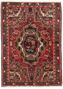  Bakhtiar Teppe 103X145 Ekte Orientalsk Håndknyttet Mørk Brun/Mørk Rød (Ull, Persia/Iran)