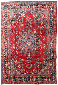 195X291 Mashad Teppe Teppe Orientalsk Rød/Grå (Ull, Persia/Iran)
