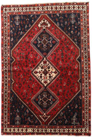  Shiraz Teppe 168X250 Persisk Ullteppe Mørk Rød/Rød 