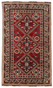  Ghashghai Teppe 153X261 Ekte Orientalsk Håndknyttet Mørk Rød/Mørk Brun (Ull, Persia/Iran)
