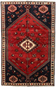  Ghashghai Teppe 161X251 Ekte Orientalsk Håndknyttet Mørk Rød/Rust (Ull, Persia/Iran)