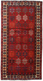  Shiraz Teppe 149X285 Ekte Orientalsk Håndknyttet Mørk Rød/Rust (Ull, Persia/Iran)