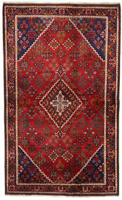  Joshaghan Teppe 131X217 Ekte Orientalsk Håndknyttet Mørk Rød, Rød (Ull, Persia/Iran)
