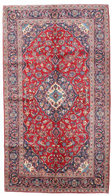  Keshan Teppe 148X261 Ekte Orientalsk Håndknyttet Lys Grå/Rød (Ull, Persia/Iran)