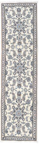  Nain Teppe 79X298 Ekte Orientalsk Håndknyttet Teppeløpere Beige, Grå (Ull, Persia/Iran)