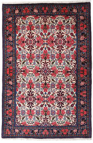  Bidjar Teppe 105X159 Ekte Orientalsk Håndknyttet Mørk Blå/Mørk Lilla (Ull, Persia/Iran)