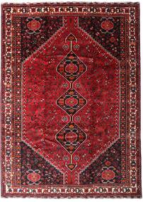  Ghashghai Teppe 225X313 Ekte Orientalsk Håndknyttet Rød, Mørk Rød (Ull, Persia/Iran)