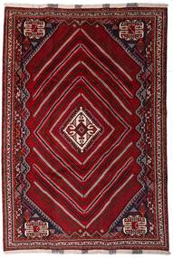  Ghashghai Teppe 212X310 Ekte Orientalsk Håndknyttet Mørk Rød, Rød (Ull, Persia/Iran)