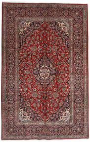  Mashad Teppe 194X300 Ekte Orientalsk Håndknyttet Rød/Mørk Rød (Ull, )