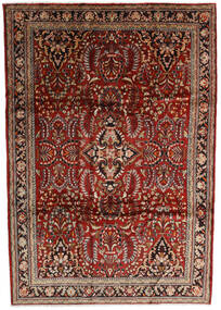  Lillian Teppe 246X358 Ekte Orientalsk Håndknyttet Mørk Rød/Mørk Brun (Ull, Persia/Iran)