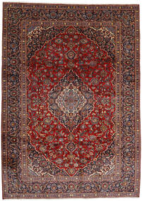  Najafabad Teppe 267X372 Ekte Orientalsk Håndknyttet Mørk Rød/Svart Stort (Ull, Persia/Iran)