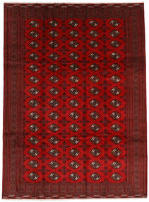  Turkaman Teppe 252X338 Ekte Orientalsk Håndknyttet Mørk Rød/Rust Stort (Ull, Persia/Iran)