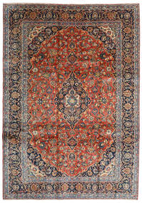  Najafabad Teppe 250X356 Ekte Orientalsk Håndknyttet Mørk Grå/Mørk Rød Stort (Ull, Persia/Iran)