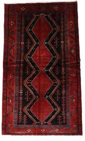  Lori Teppe 143X240 Ekte Orientalsk Håndknyttet Svart/Mørk Rød (Ull, Persia/Iran)