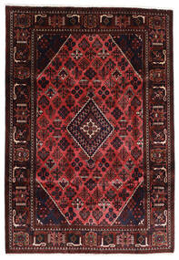  Joshaghan Teppe 203X291 Ekte Orientalsk Håndknyttet Mørk Rød/Mørk Brun (Ull, Persia/Iran)