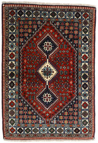  Persisk Yalameh Teppe 109X155 Mørk Rød/Brun (Ull, Persia/Iran)