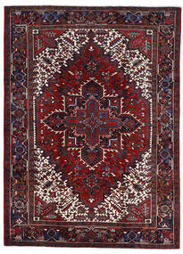  Heriz Teppe 215X295 Ekte Orientalsk Håndknyttet Mørk Rød/Mørk Brun (Ull, Persia/Iran)