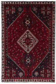  Ghashghai Teppe 156X237 Ekte Orientalsk Håndknyttet Mørk Rød (Ull, Persia/Iran)