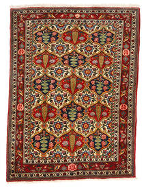  Bakhtiar Collectible Teppe 102X170 Ekte Orientalsk Håndknyttet Mørk Brun/Mørk Rød (Ull, Persia/Iran)