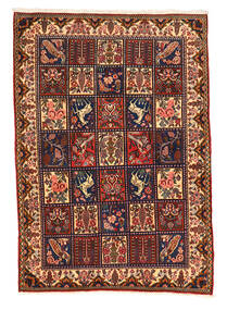  Bakhtiar Collectible Teppe 108X152 Ekte Orientalsk Håndknyttet Mørk Brun/Svart (Ull, Persia/Iran)
