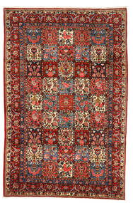  Bakhtiar Collectible Teppe 208X318 Ekte Orientalsk Håndknyttet Mørk Rød/Mørk Brun (Ull, Persia/Iran)