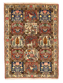  Bakhtiar Collectible Teppe 109X149 Ekte Orientalsk Håndknyttet Mørk Brun/Brun (Ull, Persia/Iran)