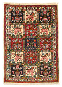  Bakhtiar Collectible Teppe 107X151 Ekte Orientalsk Håndknyttet Svart/Beige (Ull, Persia/Iran)