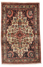  Bakhtiar Collectible Teppe 105X165 Ekte Orientalsk Håndknyttet Mørk Brun/Beige (Ull, Persia/Iran)