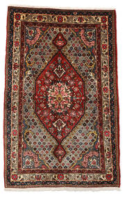  Bakhtiar Collectible Teppe 100X158 Ekte Orientalsk Håndknyttet Mørk Brun/Lysbrun (Ull, Persia/Iran)