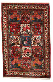  Bakhtiar Collectible Teppe 111X168 Ekte Orientalsk Håndknyttet Mørk Rød/Mørk Brun (Ull, Persia/Iran)